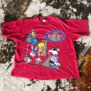 Vintage 90s Looney Tunes What’s Your Problem shirt